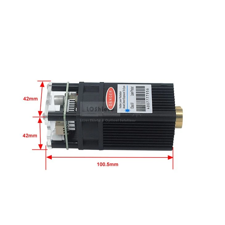 450nm 5W Fixed Focus Engraving Lasers